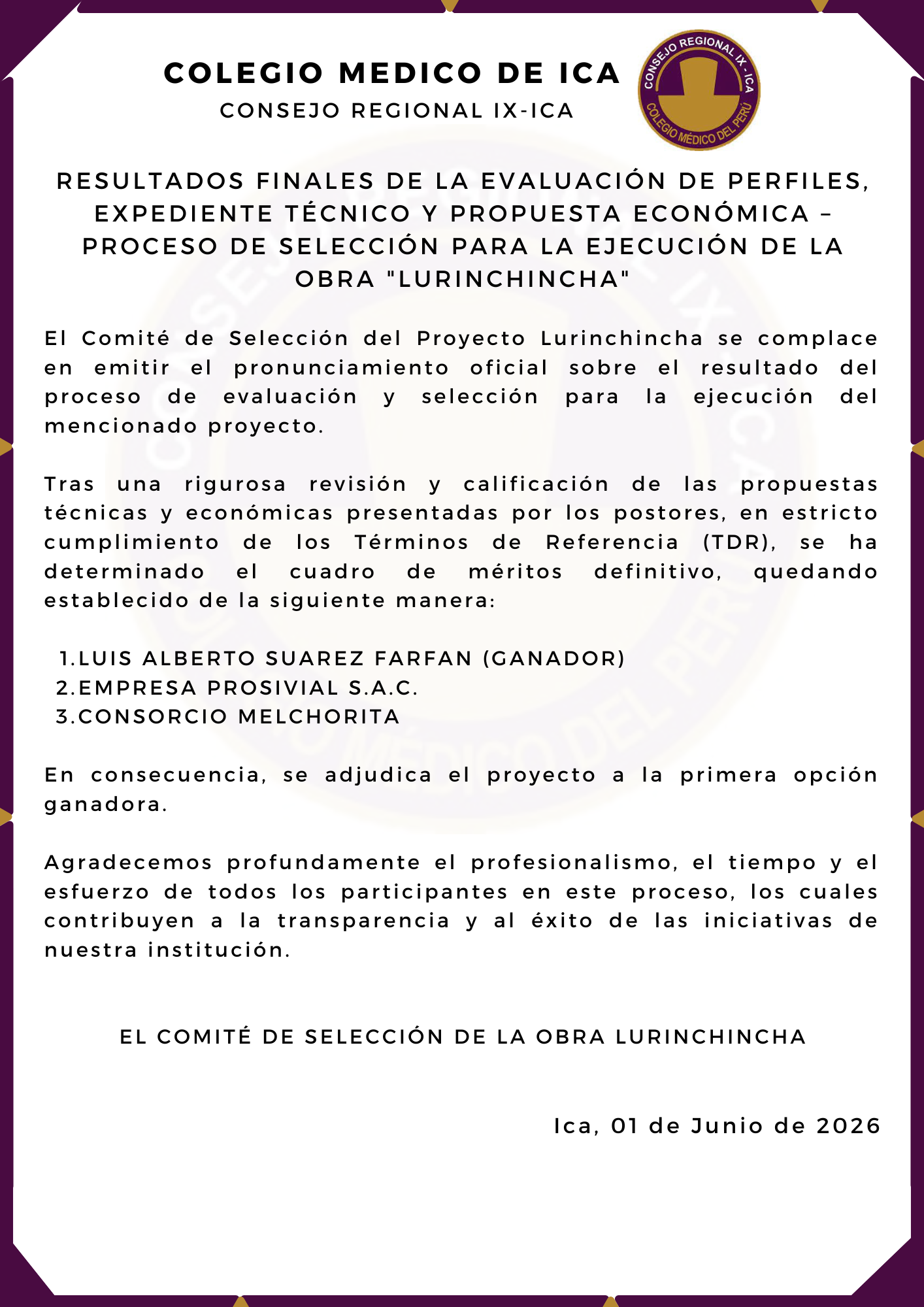 Anuncio
